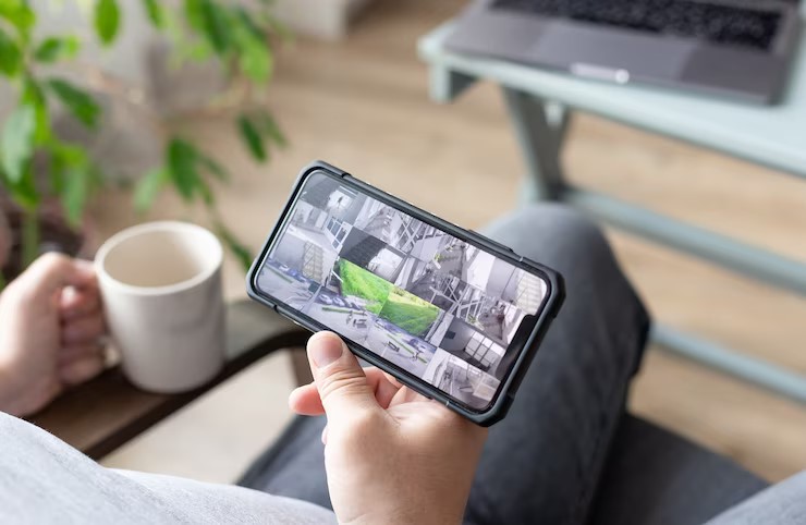 نرم افزار دوربین مداربسته اندروید